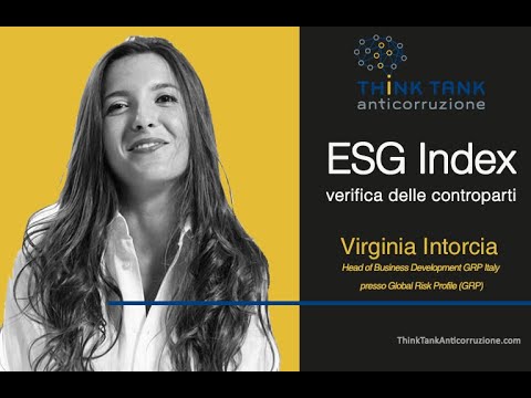 Virginia Intorcia “ESG Index, verifica delle controparti”